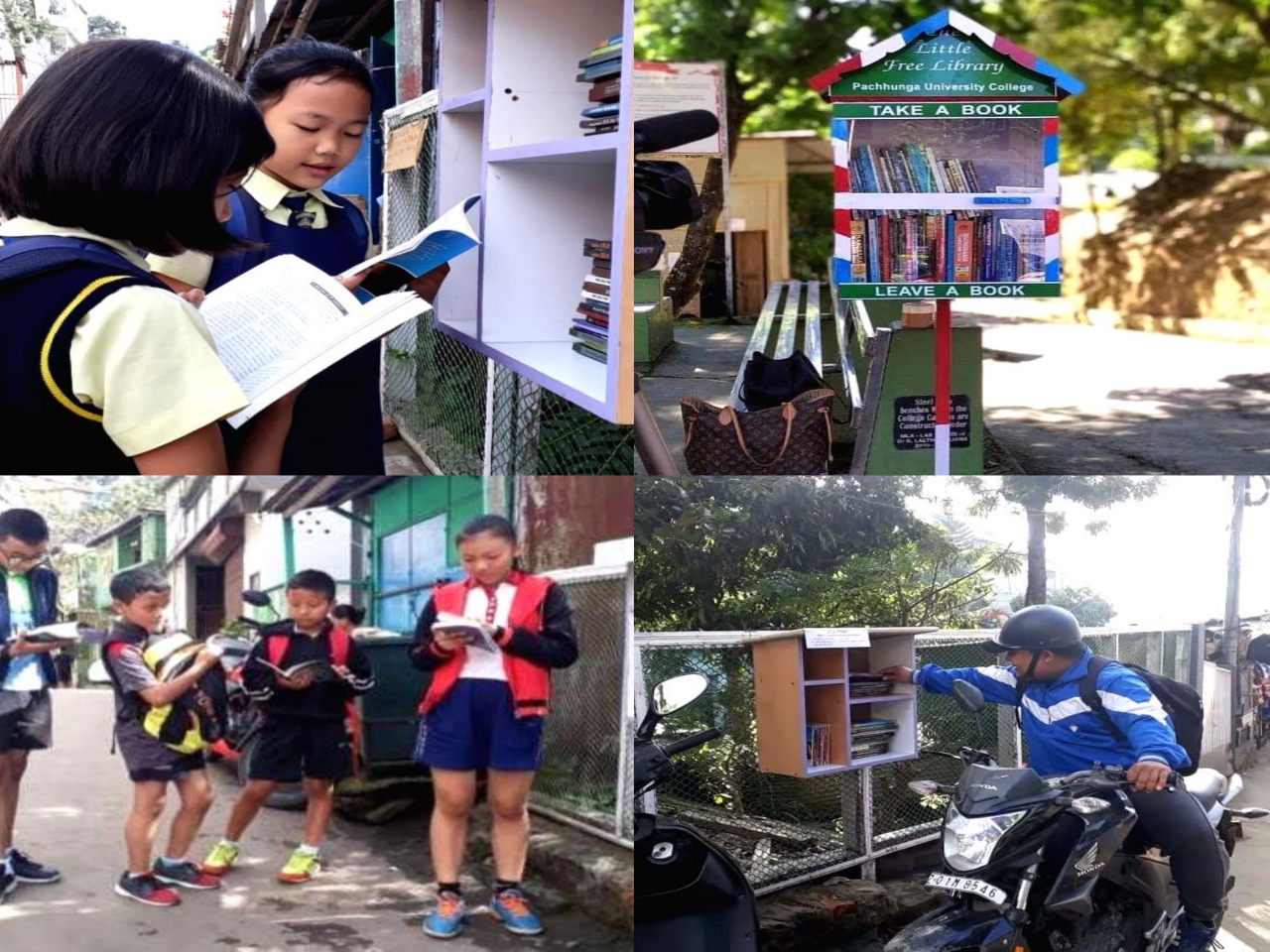Aizawl's free roadside library impresses netizens